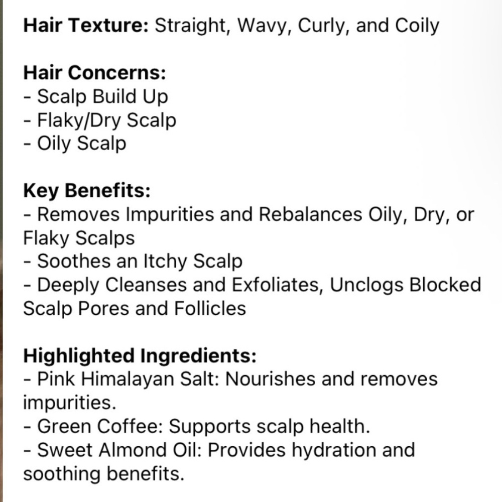 BondiBoost Pink Salt Scalp Scrub Healthy Haircare Exfoliation NWT Beauty 250ml - Picture 6 of 6